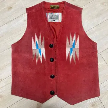 치마요 베스트 스웨이드 자수 포함