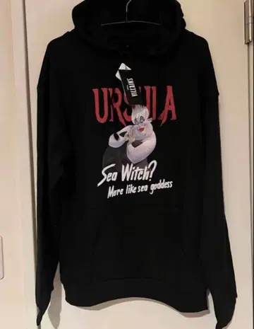 새상품 Disney VILLANS 후드티 에리얼 M