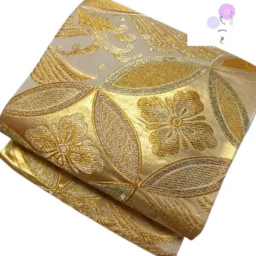 오13 금 후쿠로 오비 금 환에 화문