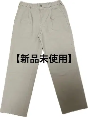 유니클로 턱 와이드 팬츠 L 사이즈