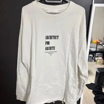 ARCHITECT.4.ARCHIVE 긴팔 티셔츠