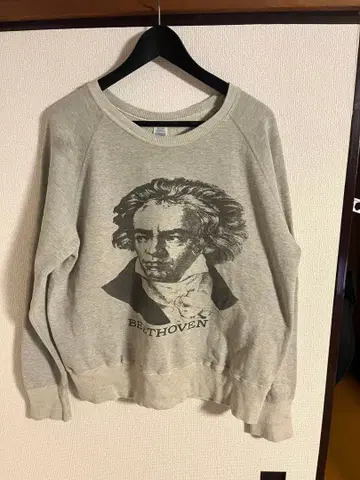 WAREHOUSE 베토벤 프린트 맨투맨 M