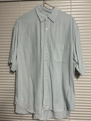 스티븐 알란 반팔 셔츠 라이트 블루