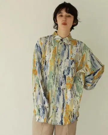 TODAYFUL Paint Rough Shirts