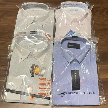 와이셔츠 커터 셔츠 4벌 세트 미개봉 미사용품