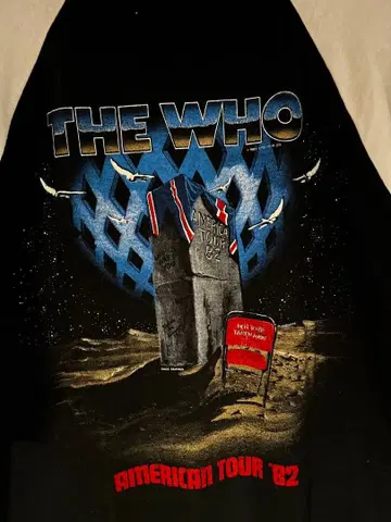 THE WHO AMERICAN TOUR '82 티셔츠