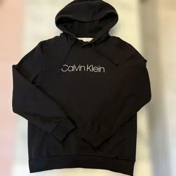 Calvin Klein 블랙 후드티 S
