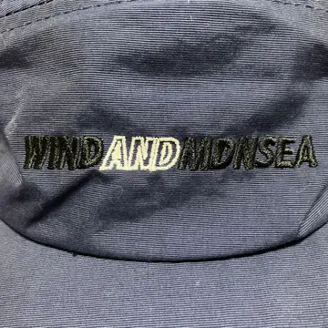 WIND AND SEA 네이비 캡