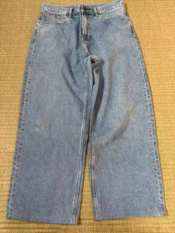 유니클로 와이드 스트레이트 진 유니클로 데님 유니클로 유