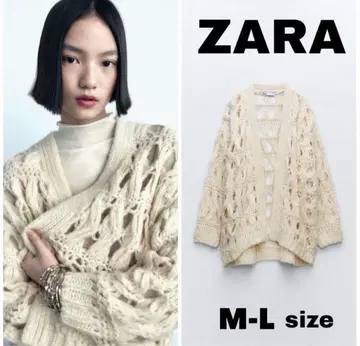ZARA 오픈 니트 M-L