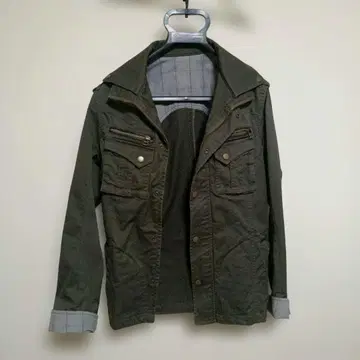 MICHEL KLEIN 올리브 그린 아우터 46