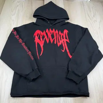 revenge 후드티 블랙