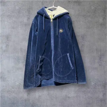 오션 퍼시픽 Ocean Pacific 코듀로이 후드티 네이비