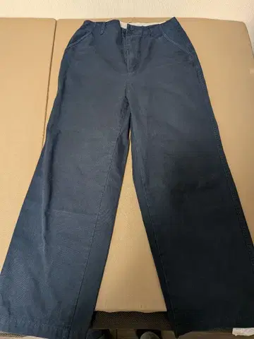 URBAN RESEARCH DOORS 네이비 와이드 팬츠 36