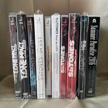 SixTONES 라이브 원반 세트