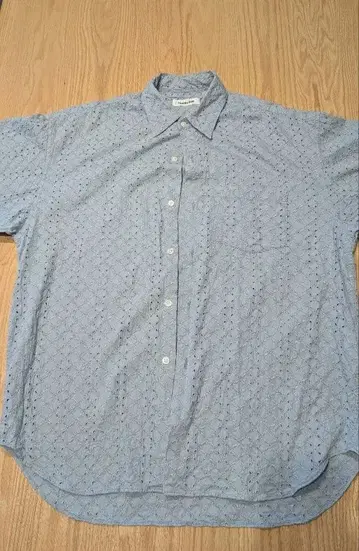 monkey time 긴팔 셔츠 라이트 블루