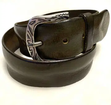 Orciani (올치아니) 가죽 벨트 빈티지 가공