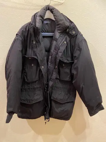 SEVENTEEN 다운 자켓 블랙 방한