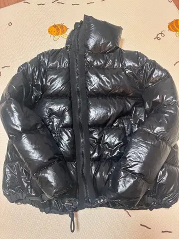 sacai luck 블랙 다운 자켓