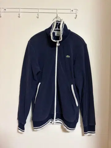 Lacoste 네이비 집업 트레이닝복