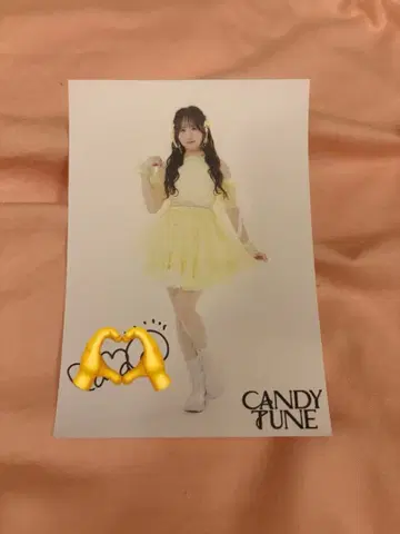 CANDY TUNE 오가와 나나코 사인 포함 브로마이드
