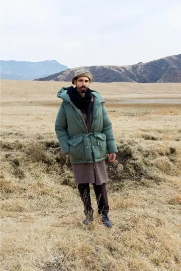 KAPTAIN SUNSHINE Bucket Hat KHAKI CHECK