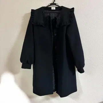 merry jenny A라인 세일러 코트 블랙