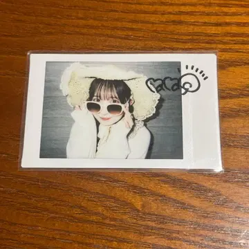 오가와 나나코 친필 사인 폴라로이드
