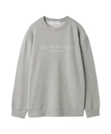 [ 미사용 새상품 ] 젤라피케 젤라또피케 맨투맨 그레이
