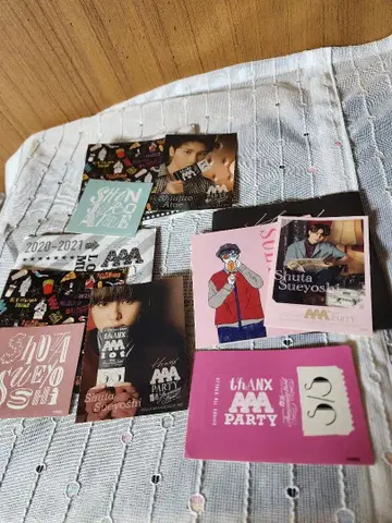 AAA 굿즈 묶음 판매 스티커 사진 문구 FC 혜택