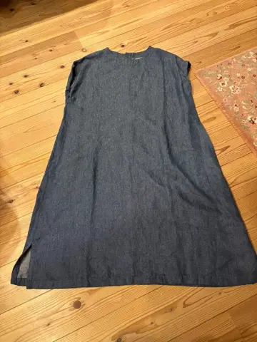 leshyforest 원피스 롱 원피스 데님 원피스