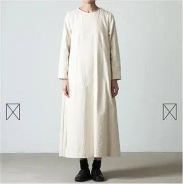 YAECA 아이보리 롱 원피스