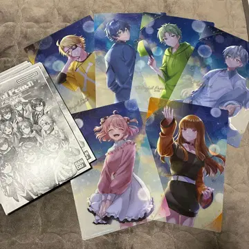 컬러풀 피치 클리어 포스터 2 묶음 판매 6장