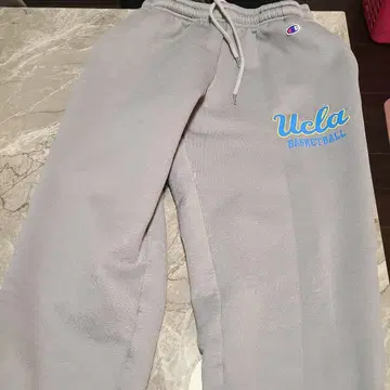 Champion UCLA 농구 스웨트 팬츠 그레이