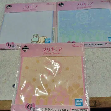 프리큐어 Forever Hearts 핸드 타월 세트