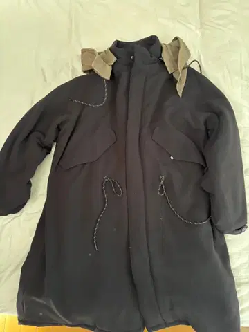 ZARA 블랙 모즈 코트