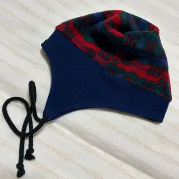 80s L.L.Bean 귀도리 플리스 캡 YOUTH usa 제조