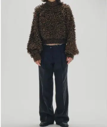 투데이풀 투데이풀 믹스 루프 터틀니트 브라운