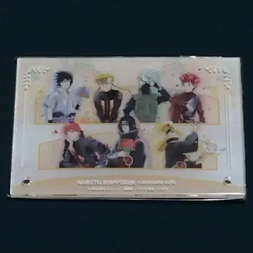 NARUTO-나루토-돌풍전 애니메이트 카페 아크릴 섀도우 박스