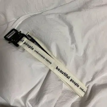 뷰티풀 피플 벨트 로고 테이프 벨트