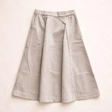 45R 일본제 올 패턴 플레어 스커트 그레이 여성용 3