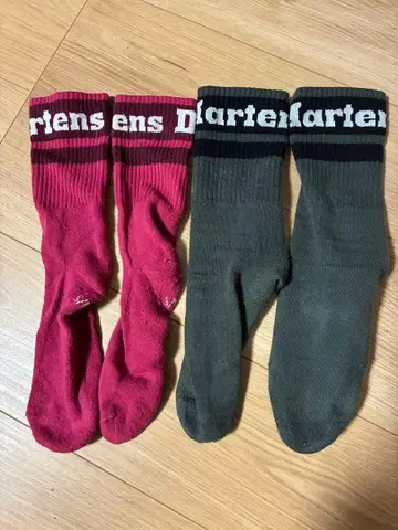 닥터마틴 삭스 2족 세트 S/M