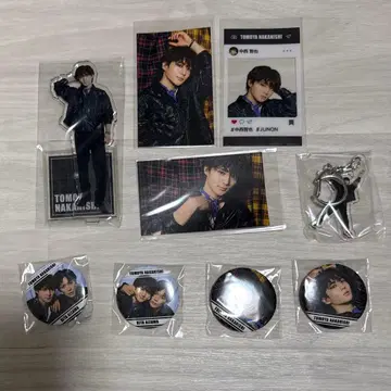 미개봉 새상품 나카니시 토모야 JUNON 복권 9종 세트