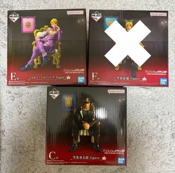 제일복권 죠죠의 기묘한 모험 죠죠 월드 피규어 2종