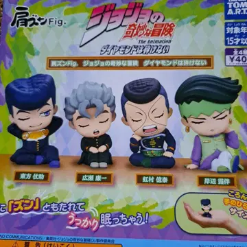 죠죠의 기묘한 모험 어깨 쿵 전 4종 가챠 피규어