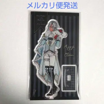 악마 집사와 검은 고양이 아쿠네코 미야지 산리오 콜라보 아크릴 스탠드