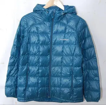 montbell 다운 자켓 파랑 라이트 블루 M 사이즈