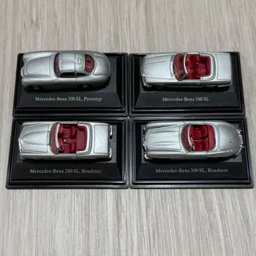 메르세데스 벤츠 미니카 4대 세트