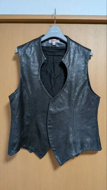MASU 24AW BAT LEATHER VEST size46