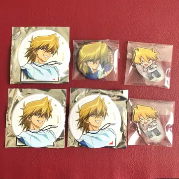 유희왕 조노우치 카츠야 캔뱃지 아크릴 스탠드 콜라보 카페